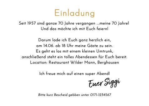 Geburtstagseinladung 1957 mit Foto 3