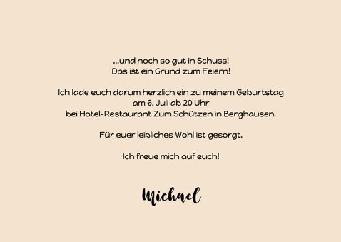 Geburtstagseinladung Gut aussehen 60 3