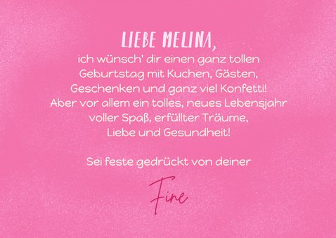 Geburtstagsgrußkarte 'Bday Queen' 3