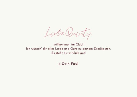 Geburtstagskarte 'Steht dir gut' Foto Frau 3