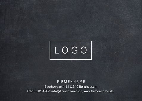 Geschäftliche Weihnachtskarte mit 3 Fotos und Ornamenten 2