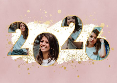 Glückwunschkarte Abi 2026 eigene Fotos 2