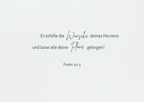 Glückwunschkarte mit Handlettering zur Konfirmation 2