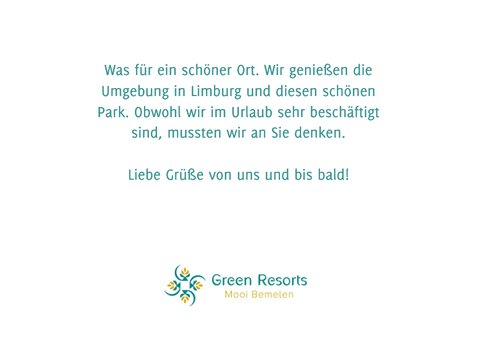 Grüße aus Green Resorts Mooi Bemelen 3