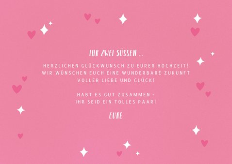 Grußkarte Glückwunsch Hochzeit 'Woohoo' 3