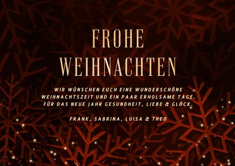 Grußkarte Weihnachten Weihnachtskugeln mit Fotos 3