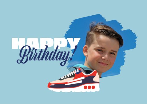 Happy Birthday Karte Sneakers 2