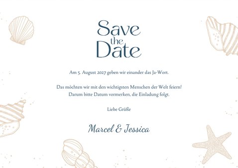 Hochzeitskarte Save-the-Date Brandung 3