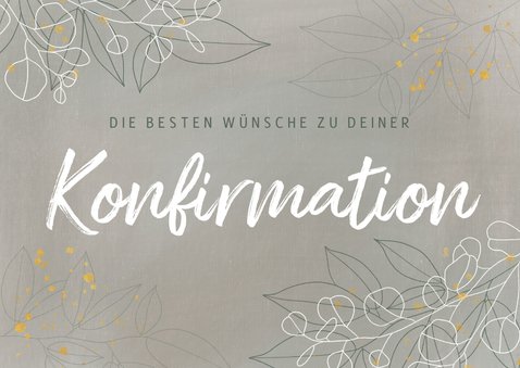 Konfirmation Karte Glückwunsch filigrane Send a Smile