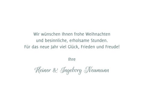 Kunstkarte Weihnachten Wintermotiv 3