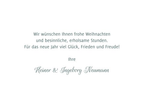 Kunstkarte Weihnachten Wintermotiv 3