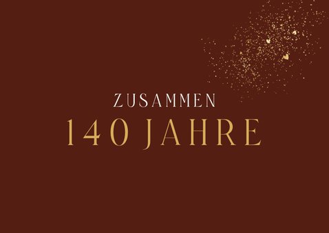 Let's Party Einladung Doppelgeburtstag 140 Jahre 2