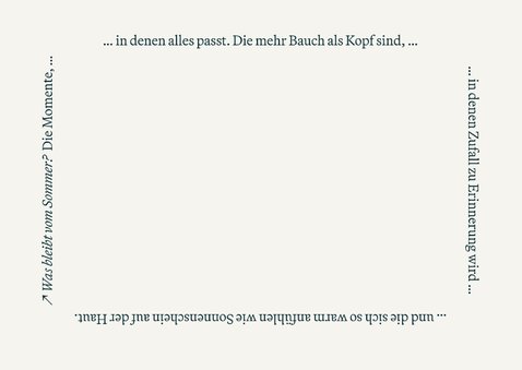 Motel One - Sharing One Summer Moment Urlaubskarte 2