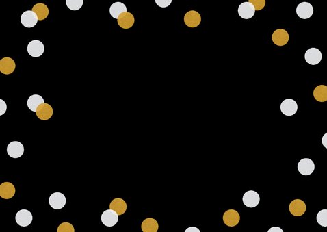 Neujahrskarte '2026 Viel Glück' Rückseite