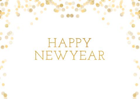 Neujahrskarte schwarz-weiß Fotocollage Happy New Year 2