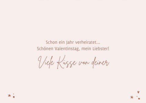 Valentinskarte Fotocollage 'happy valentine's' 3