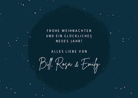 Weihnachtskarte Bilderreihe 'Merry Christmas' 3