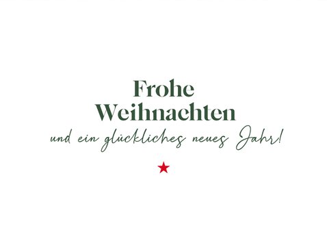 Weihnachtskarte Fotos mit Bogen 3