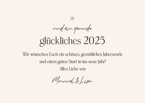 Weihnachtskarte Grüße 3 Wichtel mit Mütze 3