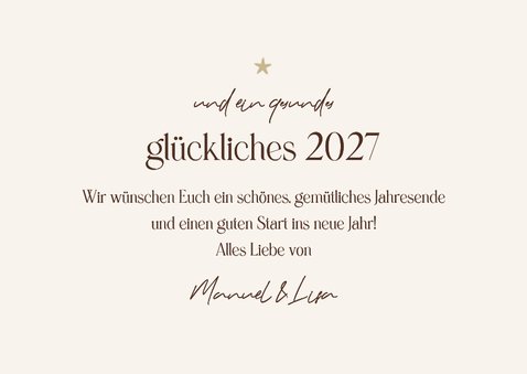 Weihnachtskarte Grüße 3 Wichtel mit Mütze 3