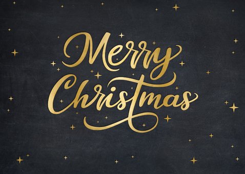 Weihnachtskarte international 'Merry Christmas' 2