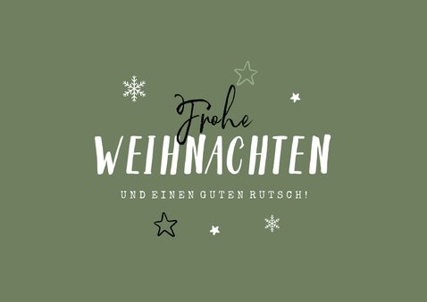 Weihnachtskarte Kollegium Schule 2