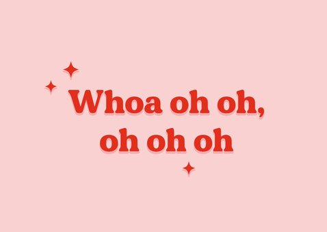 Weihnachtskarte mit Spruch 'All the jingle ladies' 2