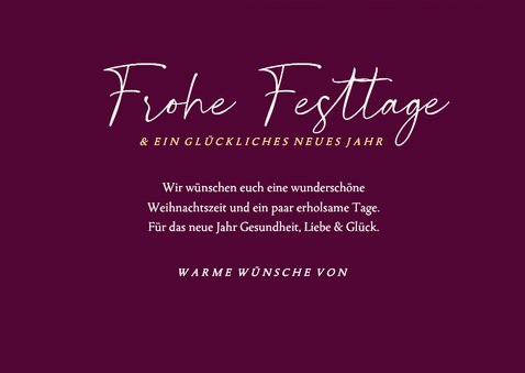 Weihnachtskarte mit Weihnachtskugeln 2027 3