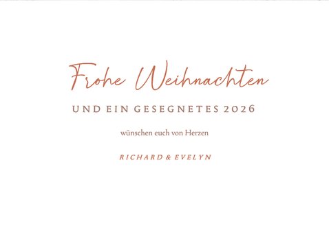 Weihnachtskarte Schafe im Schnee 3