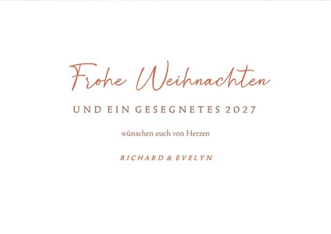 Weihnachtskarte Schafe im Schnee 3