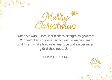 Weihnachtskarte viele Fotos geschäftlich Merry Christmas 3