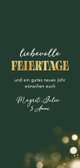 Fotocollage Weihnachtskarte Herzen 'liebevolle Feiertage' 3