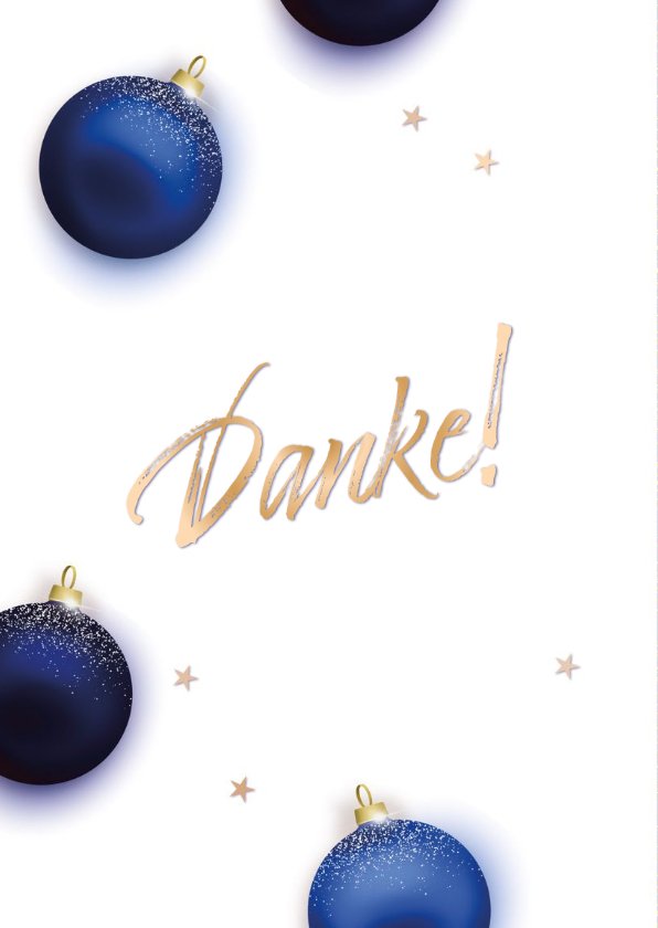 Second Ave Große Dankeskarte Für Weihnachten & Feiertage – Quadratisch, 14,5x14,5 Cm