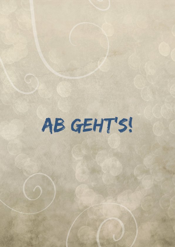 Einladungskarte Geburtstag mit coolem Spruch Send a Smile