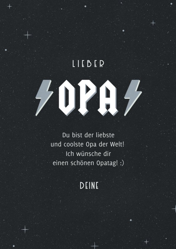 MQMRYeto Vatertagskarte Für Opa – Lustige Geschenkkarte, 20,5x13,5 Cm, Mit Rotem Umschlag