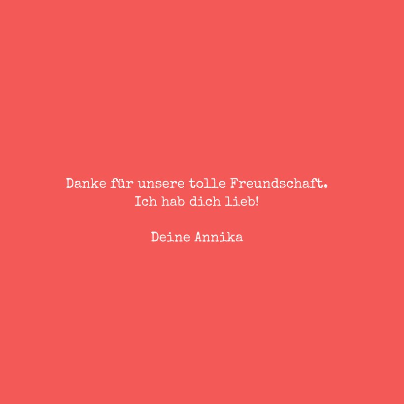 Freundschaftskarte mit humorvollem Spruch Send a Smile