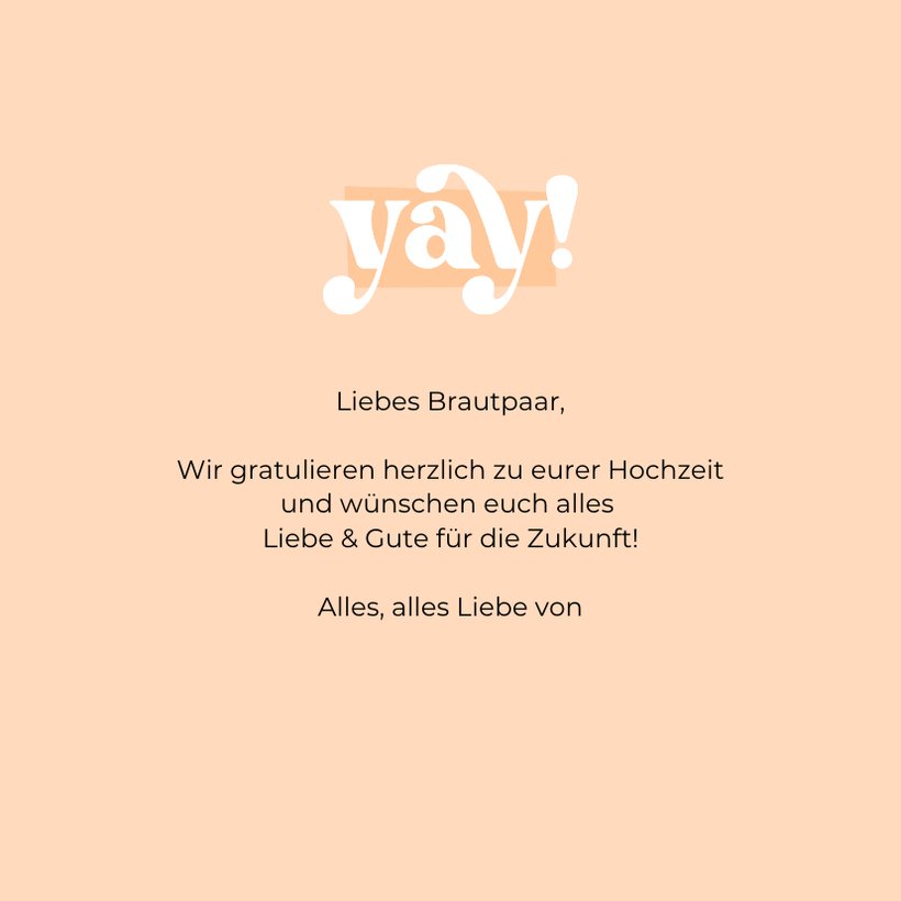 Glückwunschkarte Hochzeit witzig Send a Smile
