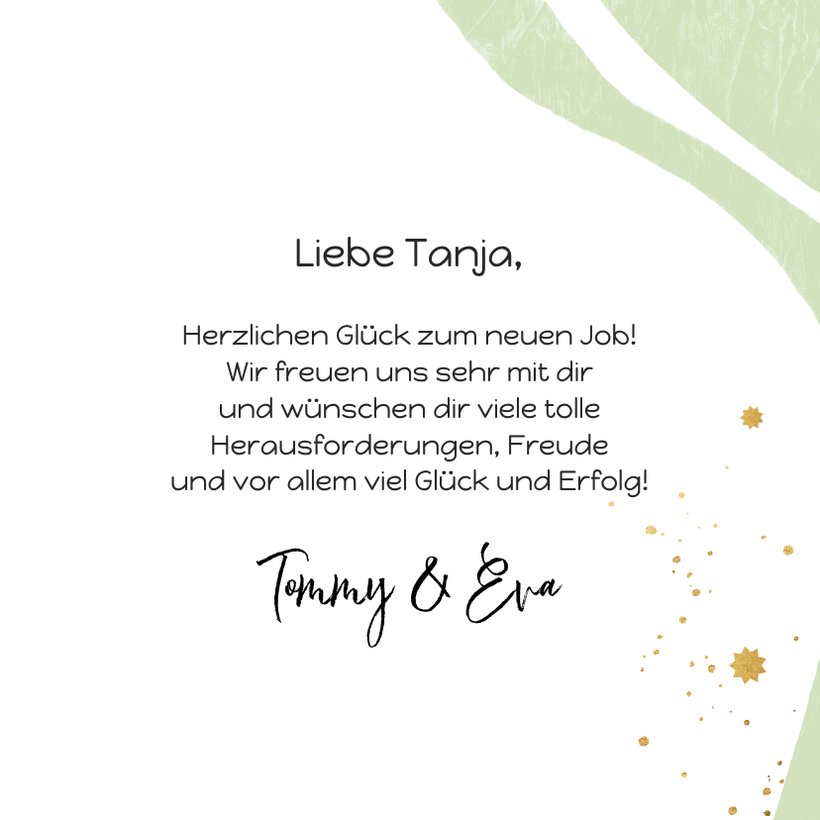 Glückwunschkarte 'Herzlichen Glückwunsch Zum Neuen Job!' - Mit Lustiger Maus-Illustration, A5 (25x17.6 Cm), Inkl. Umschlag