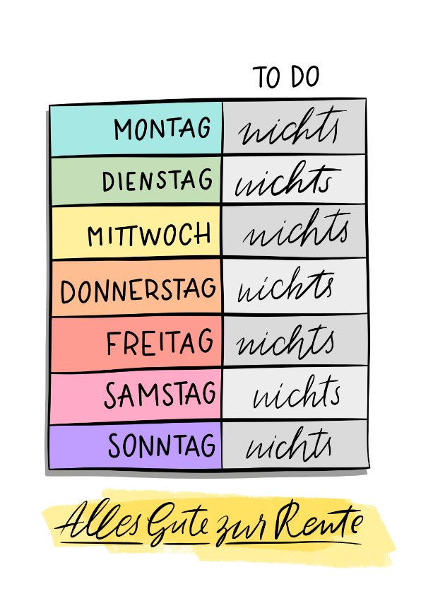 Kalender Bis Zur Rente Ruhestand rente Countdown kalender Rentenkalender Geschenk Kollege &hellip;