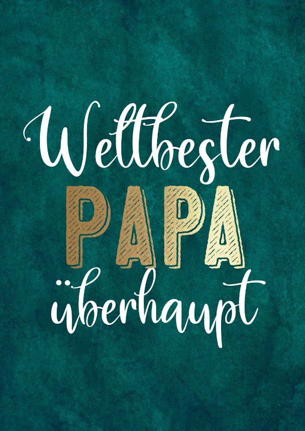 Hestya Papa Geschenkset - Thermobecher Mit Schlüsselanhänger & Karte