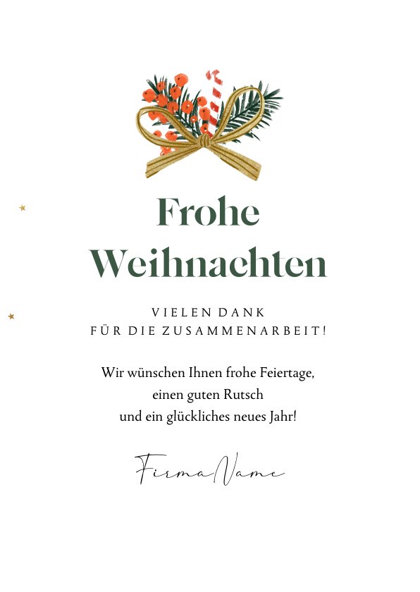 Paperlink Weihnachtskarte "To The One I Love" | Mit Hasen-Motiv & Goldfolie, 204 X 153 Mm | Umweltfreundlich & Recycelbar