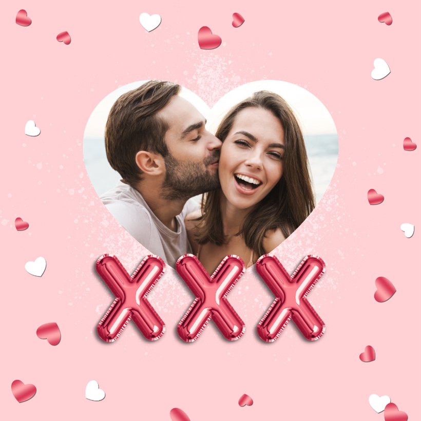 Valentinskarte Mit Bären & Rosen – 149x229 Mm, „I Love You Bearly Much“, Mit Umschlag