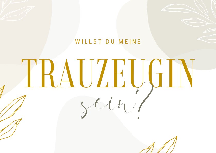 Hochzeitszeugen Rubbelkarte – „Du Willst Mein Zeuge Sein?“ Mit Umschlag | Einladungskarte Kreativ