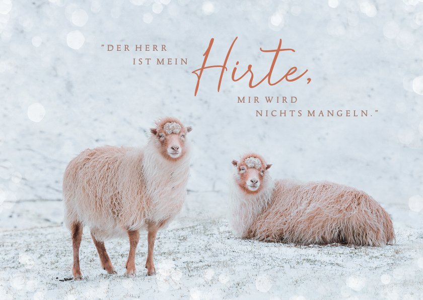 Weihnachtskarte Für Enkelsohn - Jonny Javelin, Mit Schneemotiv