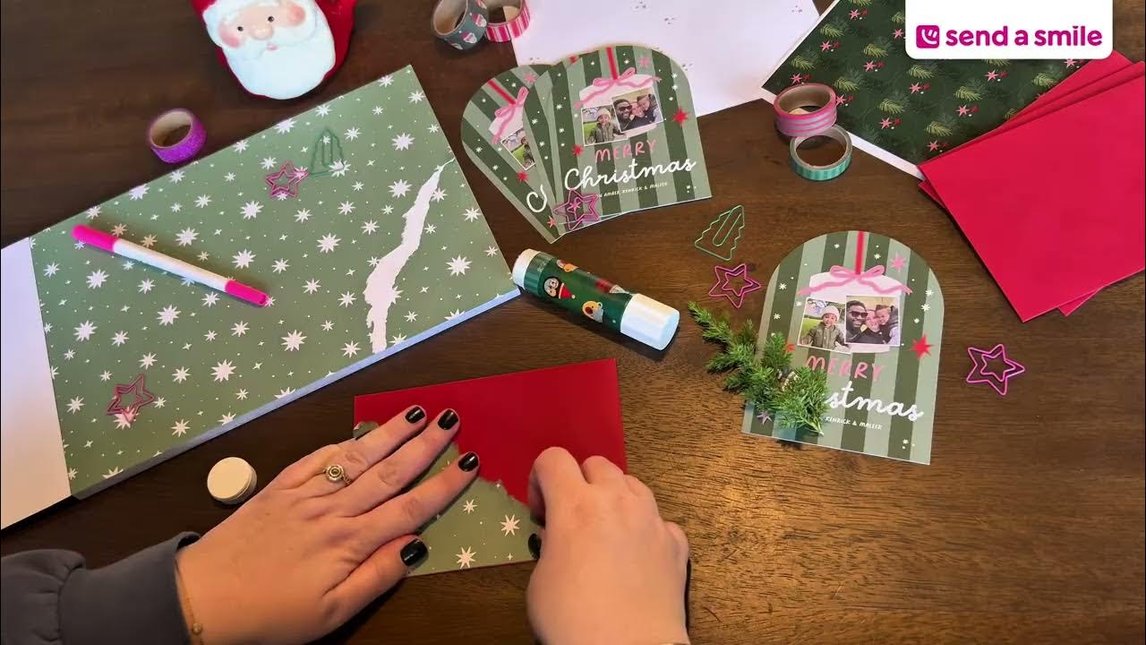 Weihnachtskarten gestalten & verschenken