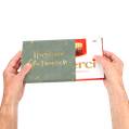 Personalisierte Merci Schokolade 250g 4
