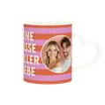 Valentinstag Tasse mit Herzhenkel 2