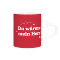 Valentinstag Tasse mit Herzhenkel 3