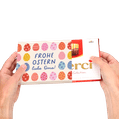 Personalisierte Merci Ostern 250g 8