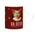 Tasse mit herzförmigem Henkel (Weihnachten) 2